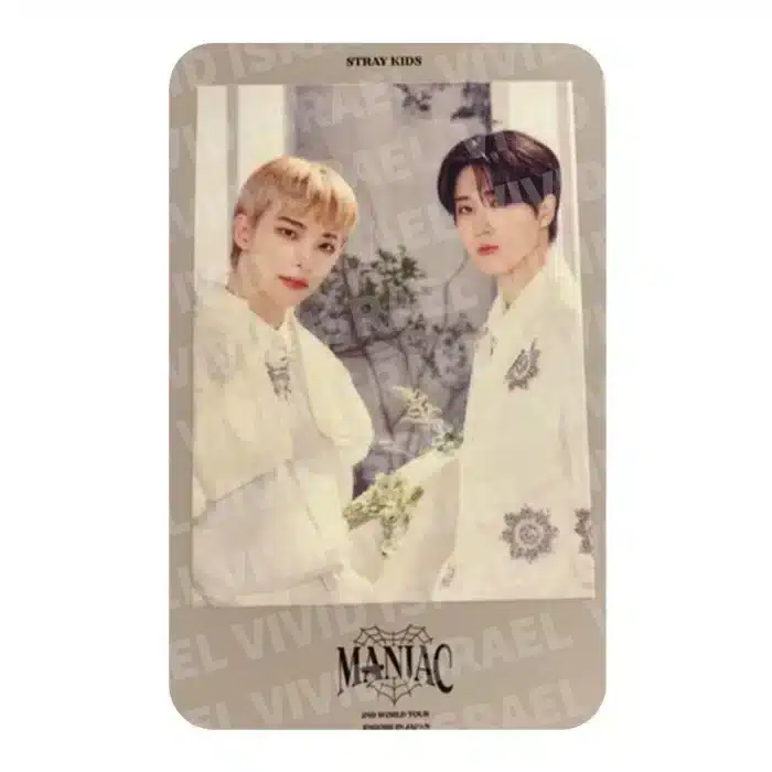 STRAY KIDS GROUP – HYUNJIN & HAN Maniac POLAROID Photocard