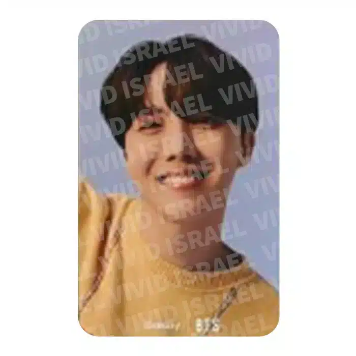 BTS J-HOPE – BTS x Galaxy LIMITED Photocard
