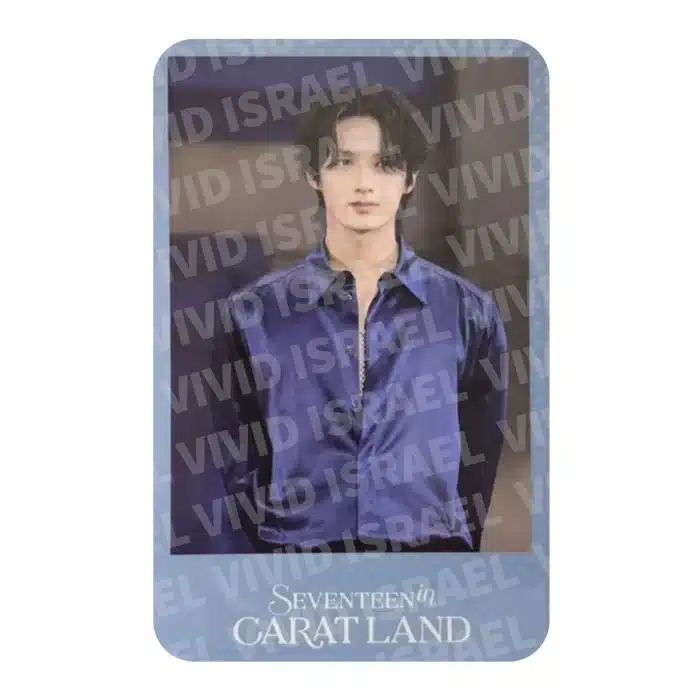 SEVENTEEN JUN – SEVENTEEN in CARAT LAND 2024 DVD WEVERSE Photocard