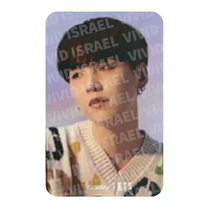 BTS SUGA – BTS x Galaxy LIMITED Photocard