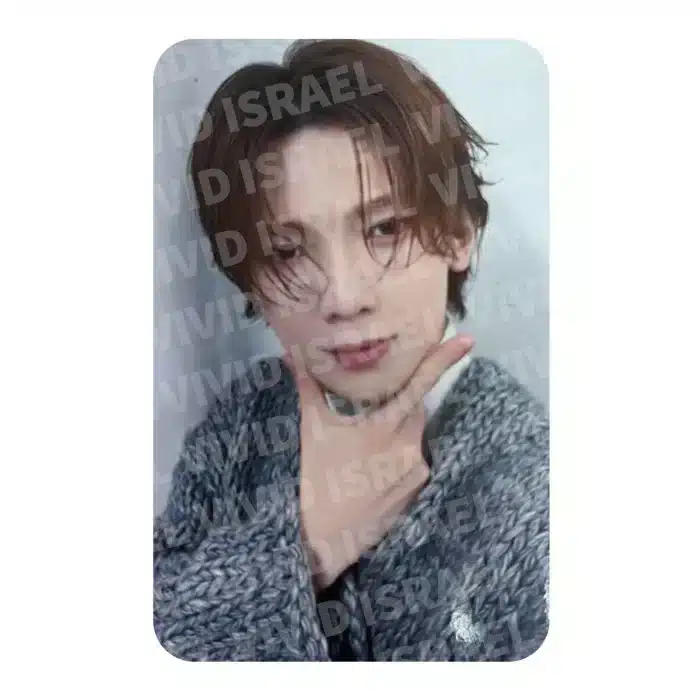 ATEEZ YEOSANG – JAPAN Fanmeeting Photocard