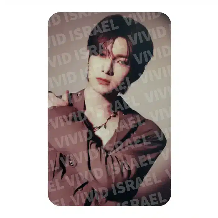 ATEEZ YEOSANG – GOLDEN HOUR Part.1 Platform Photocard