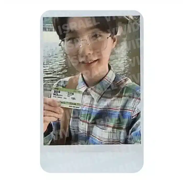BTS SUGA – 2021 Season's Greetings Polaroid Photocard