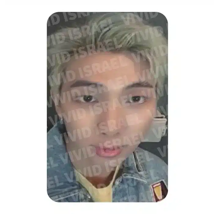 BTS RM – LIGHTS BOY WITH LUV Japan Photocard
