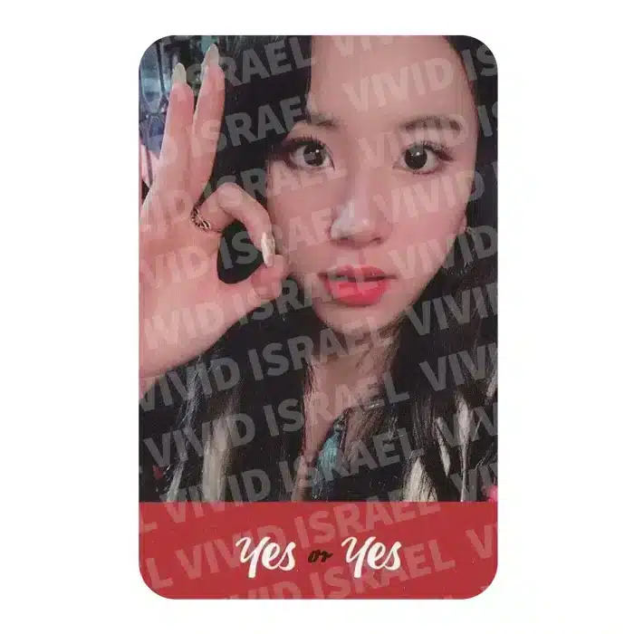 TWICE CHAEYOUNG – Yes or Yes Photocard