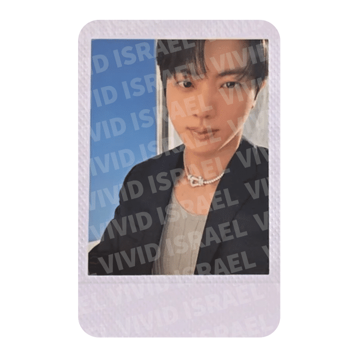 BTS JIN – ARMY Bomb Lightstick Photocard
