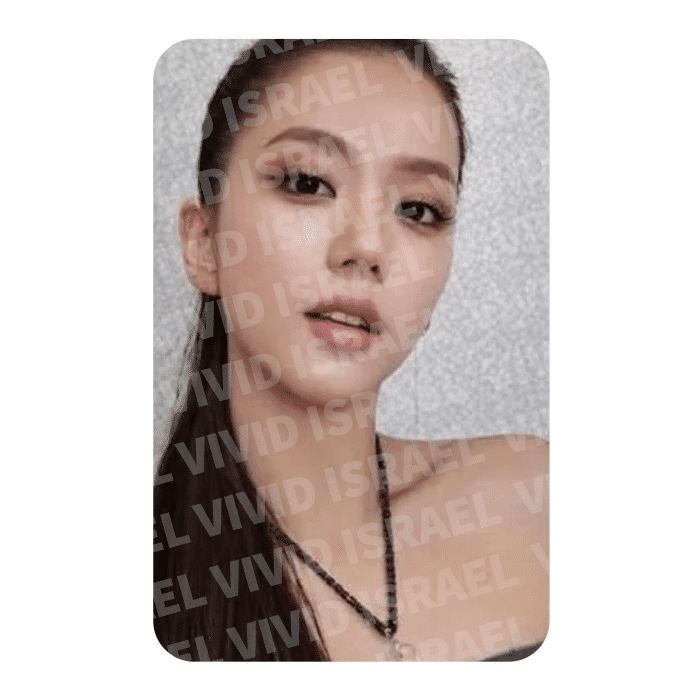 BLACKPINK JISOO – DEADLINE Gray version Photocard