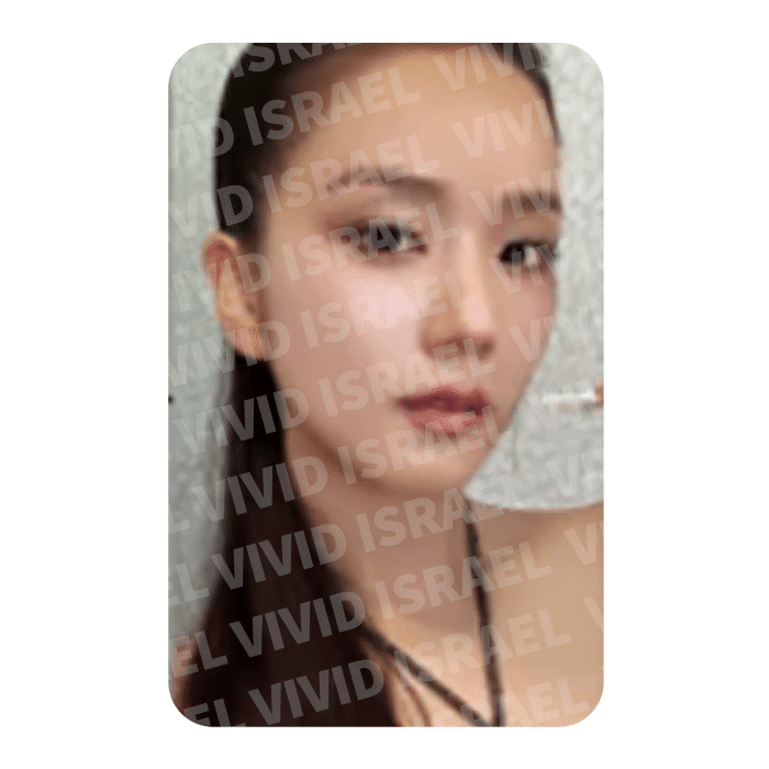 BLACKPINK JISOO – DEADLINE Gray version Photocard